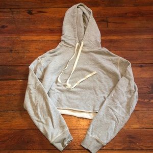 All Saints cropped hoodie